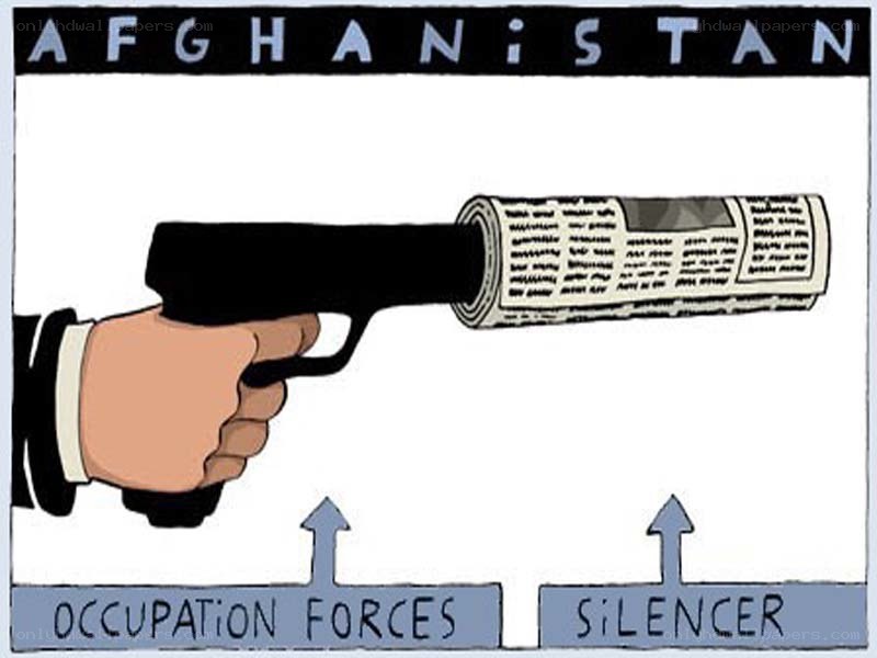 Afghanistan gun metaphor