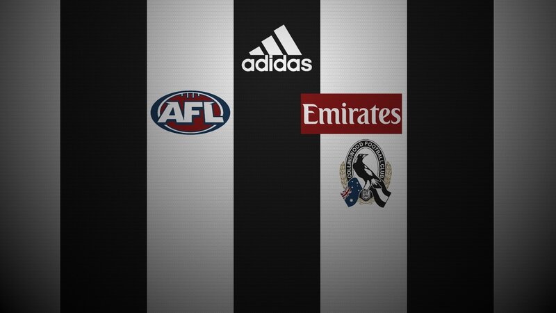 AFL Team Logos — Black