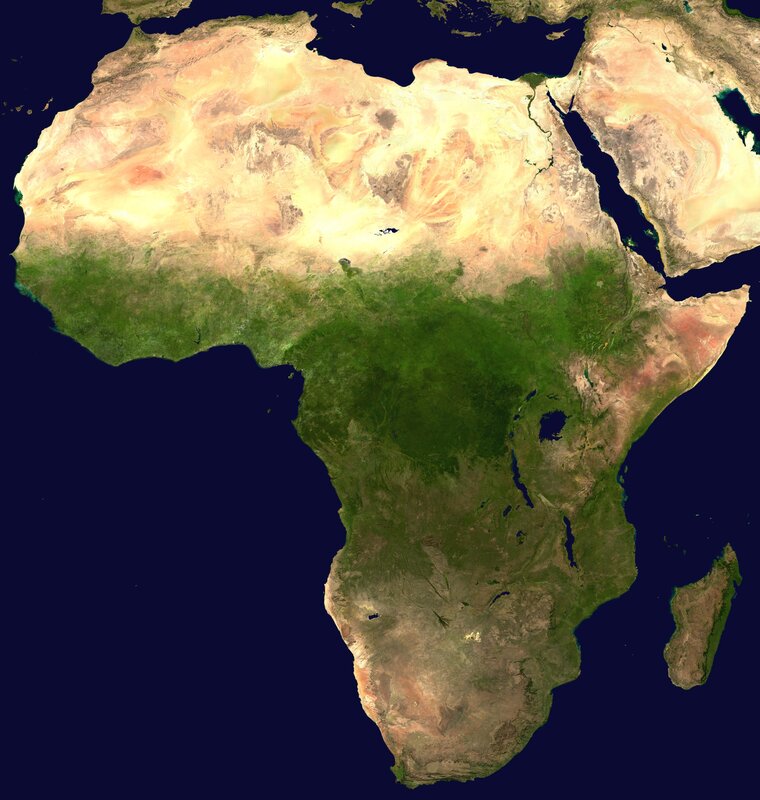 Africa from space