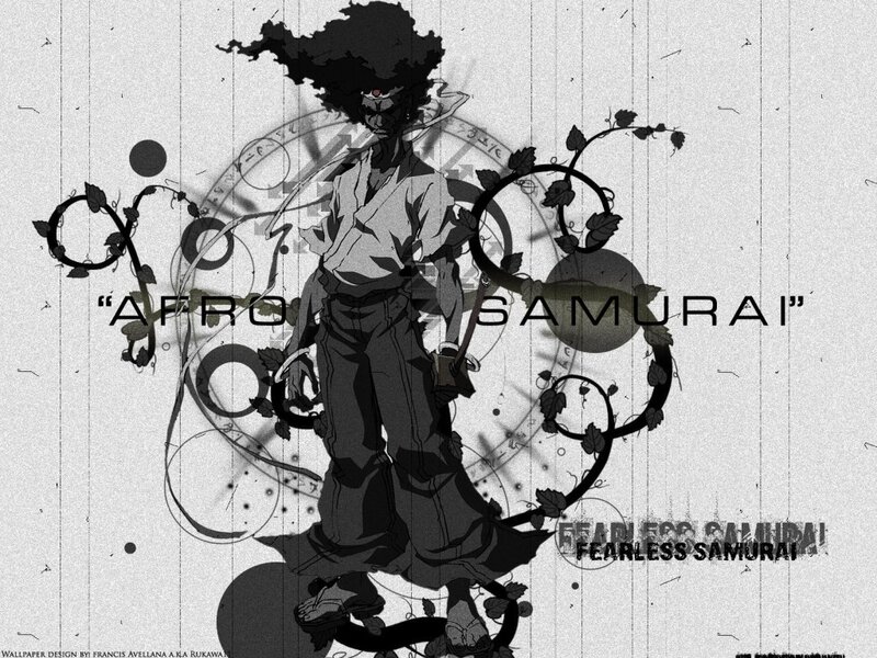 Afro Samurai Character — Black, Dramatic, Anime, Vine