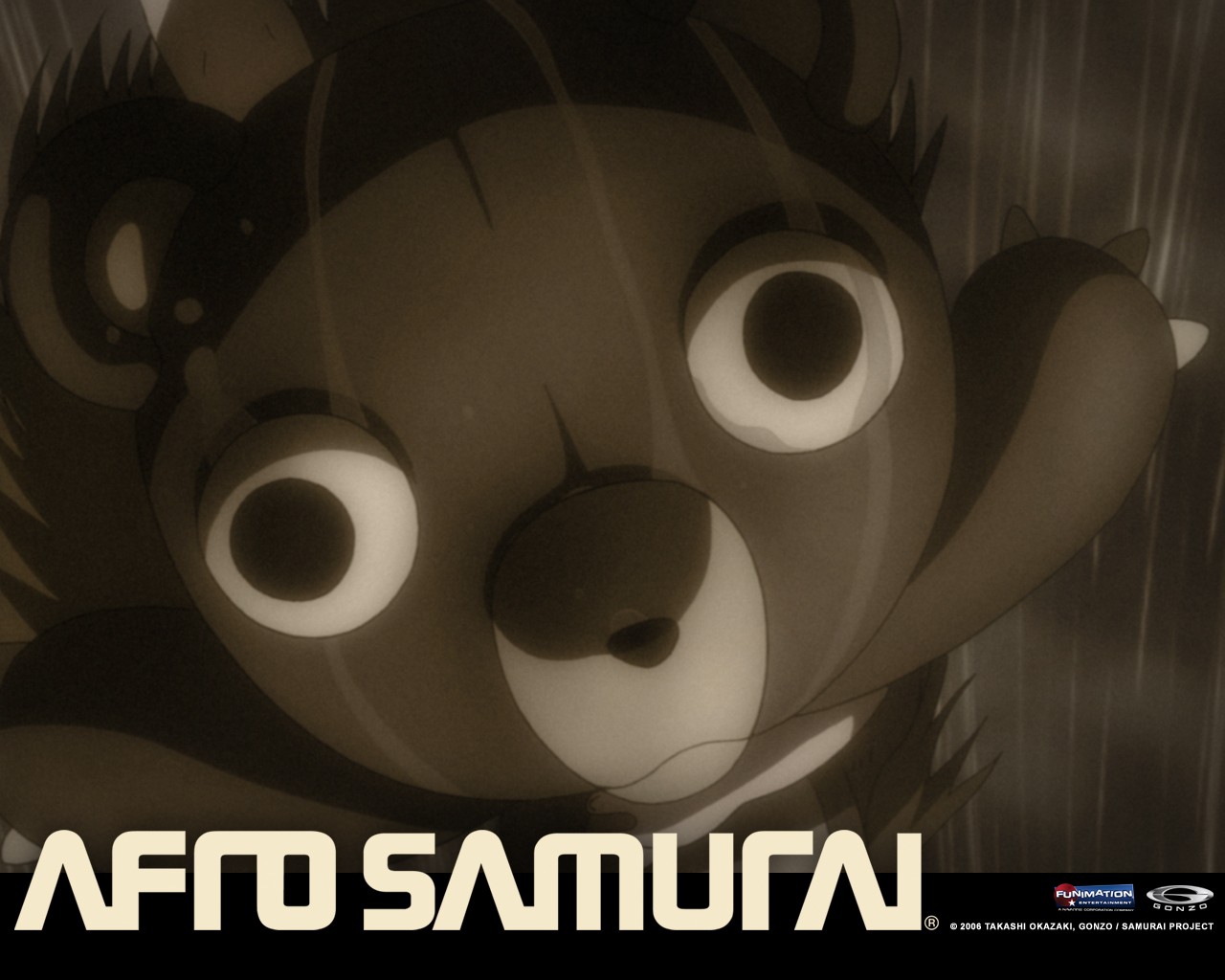 Afro Samurai character close-up
