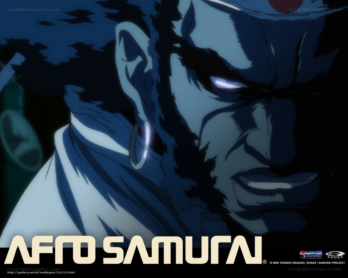 Afro Samurai character portrait