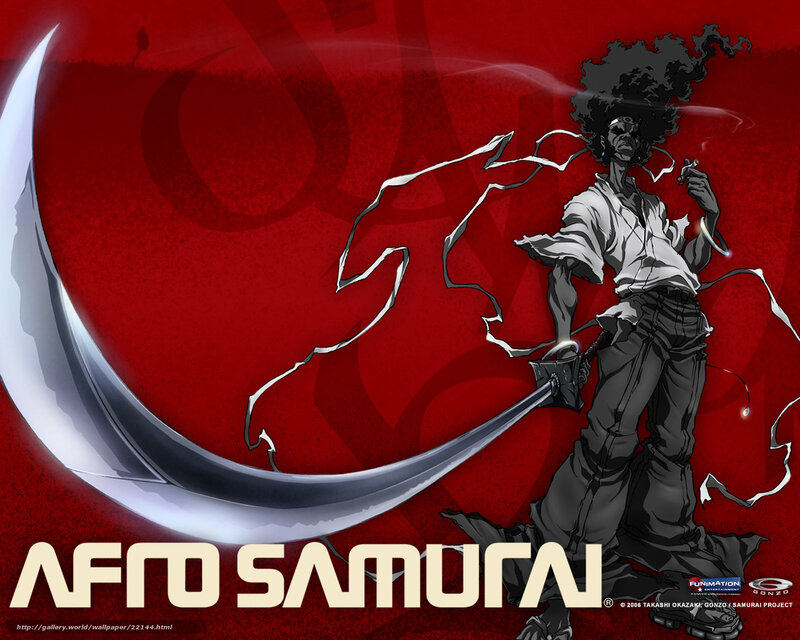 Afro Samurai Character — Red