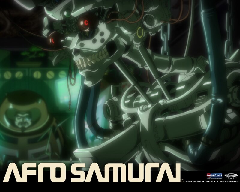 Afro Samurai robot