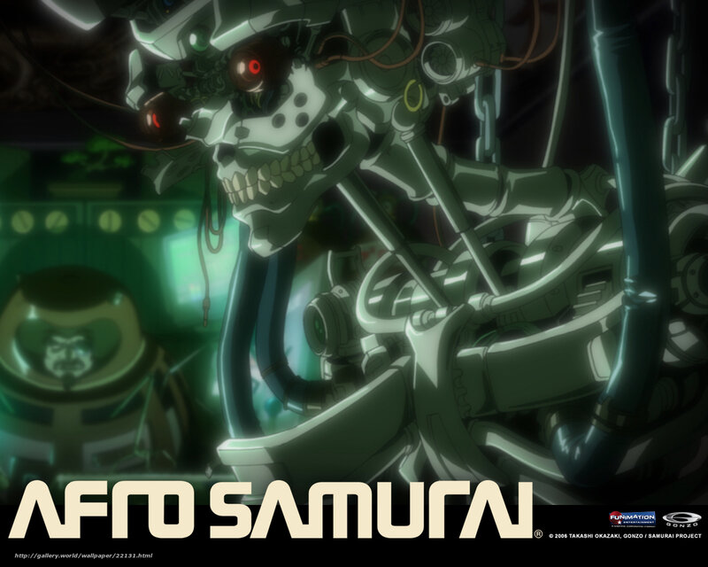 Afro Samurai robot