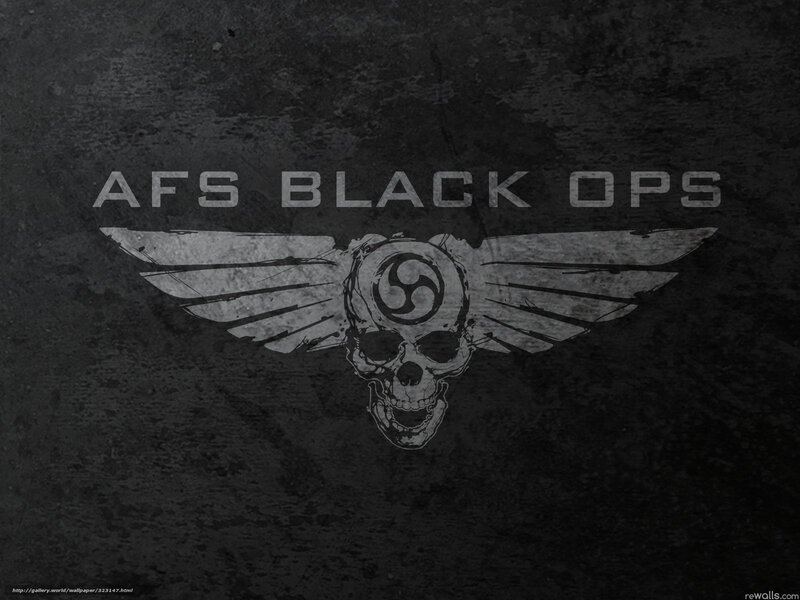 AFS Black Ops logo