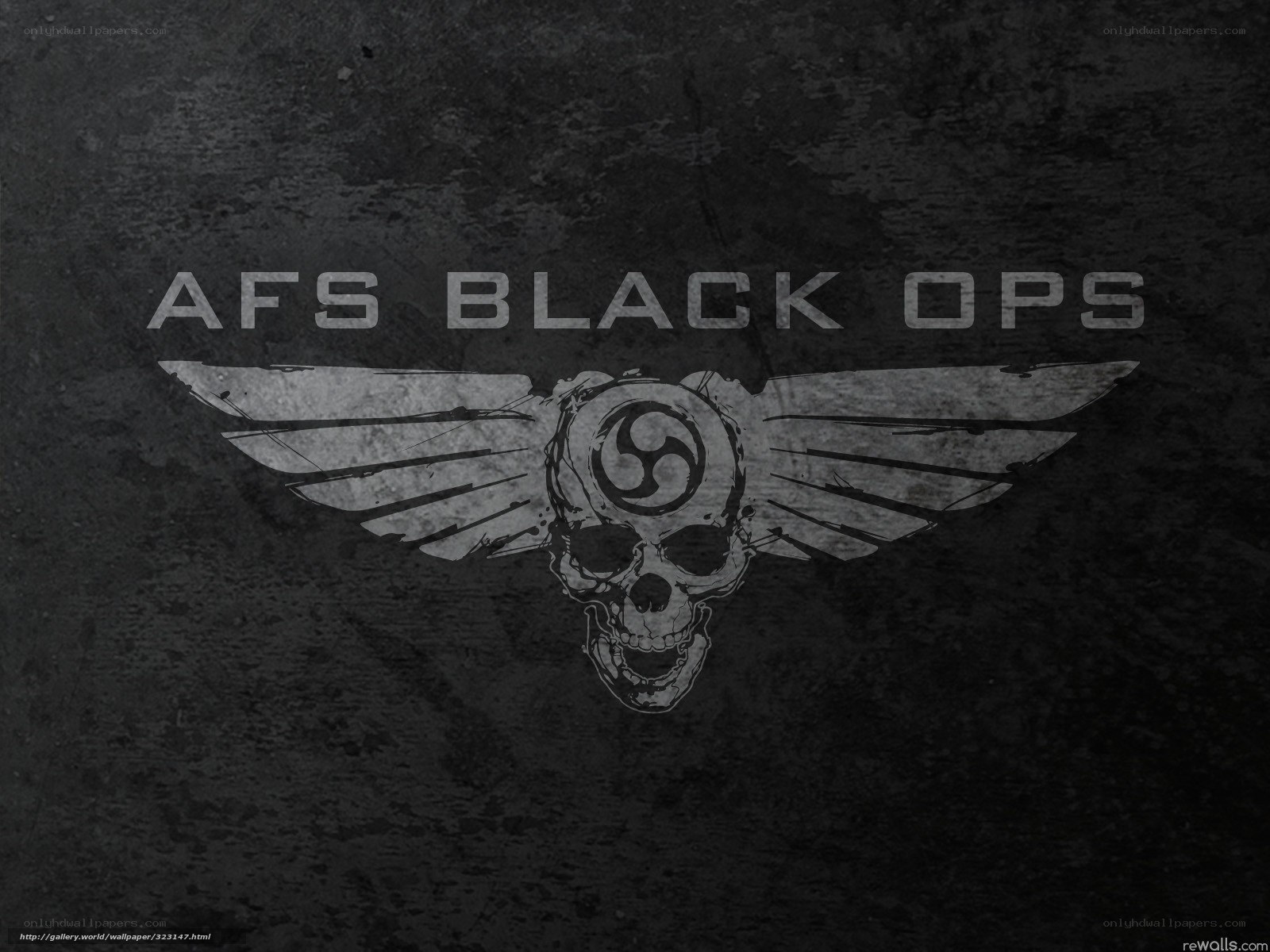 AFS Black Ops logo