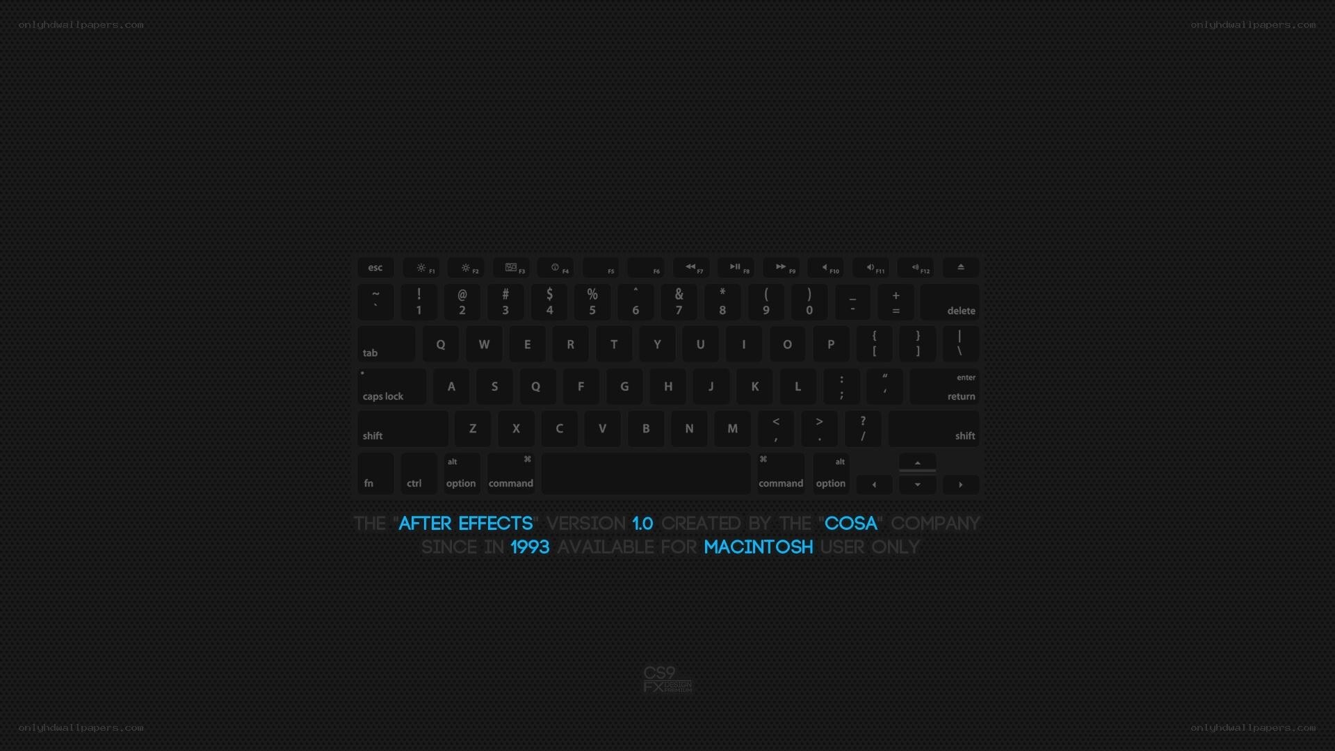 After Effects startup screen