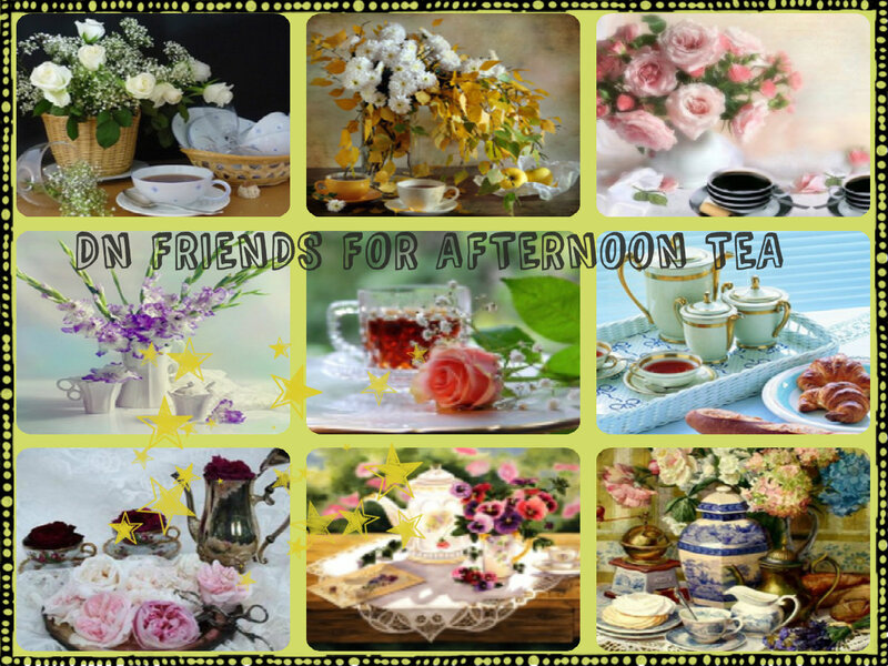Afternoon Tea Collage