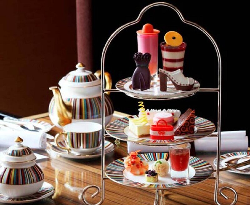 Afternoon Tea Set — Brown