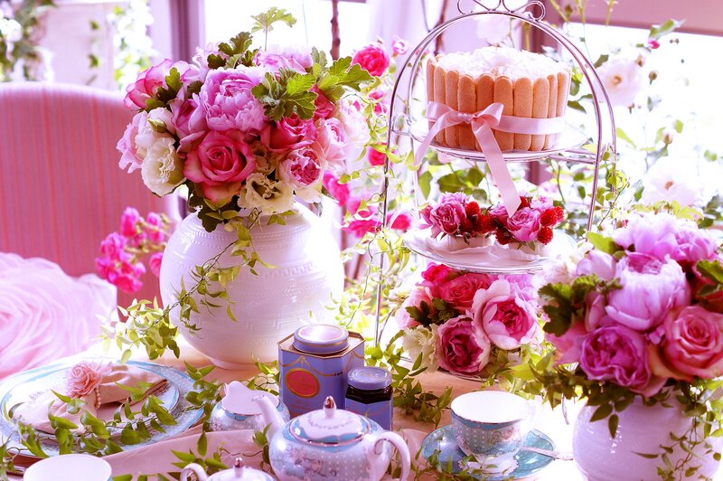 Afternoon Tea Setup