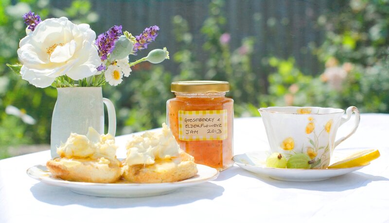 Afternoon Tea Setup — White