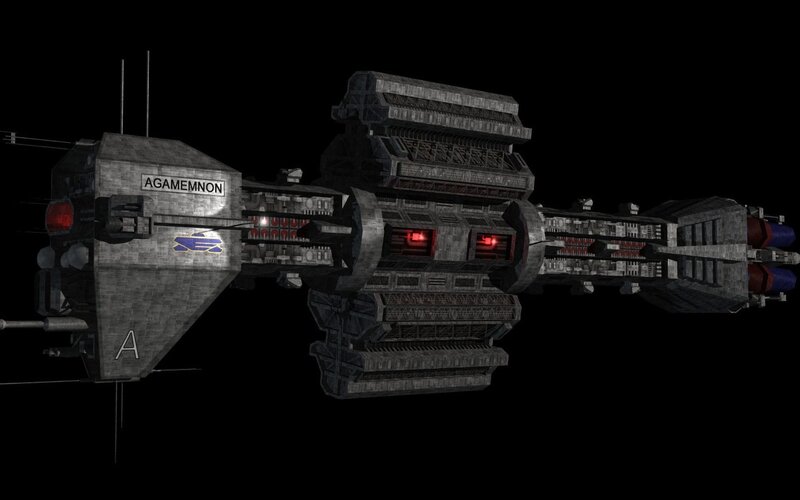 Agamemnon spaceship model
