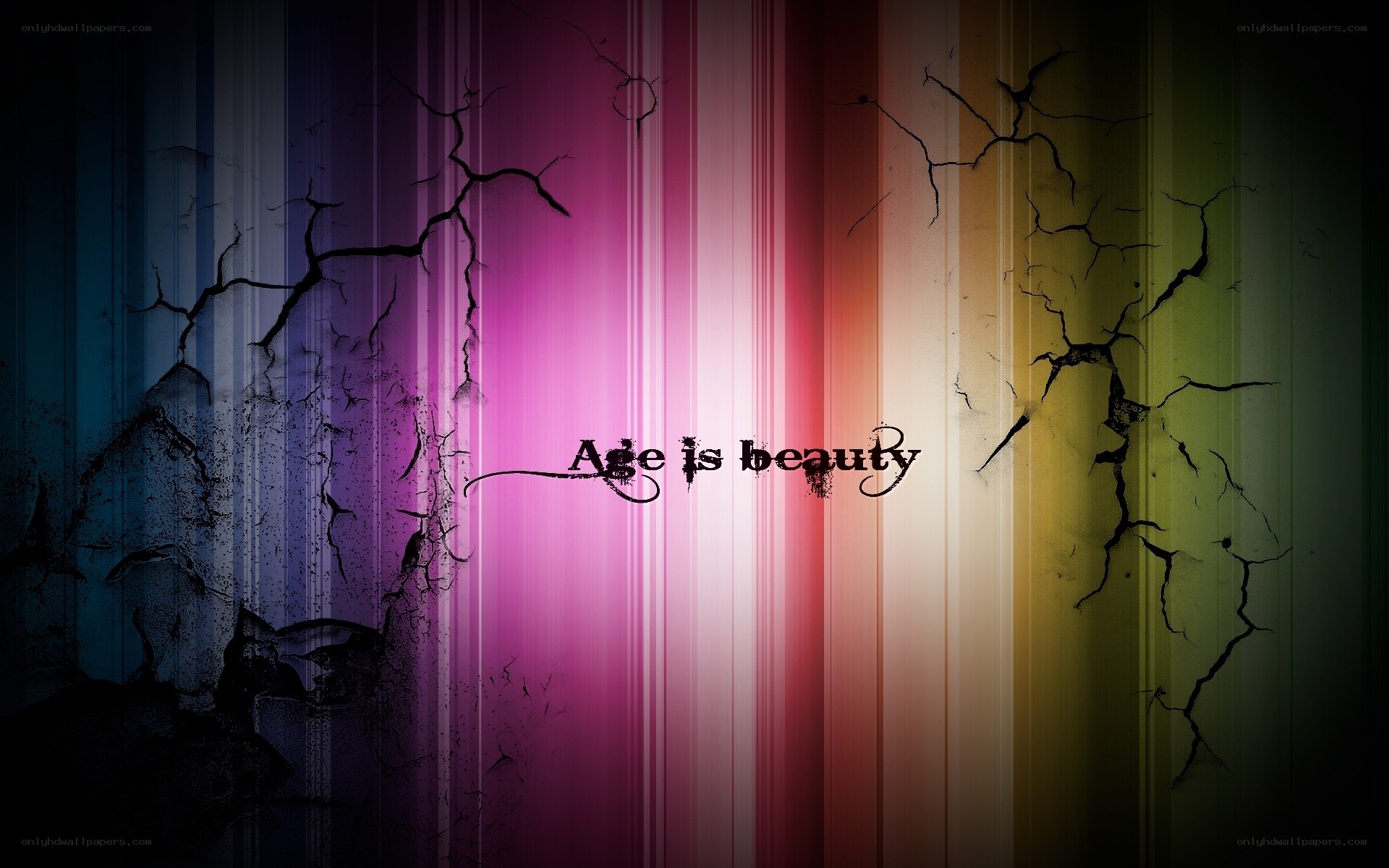 Age is beauty wallpaper