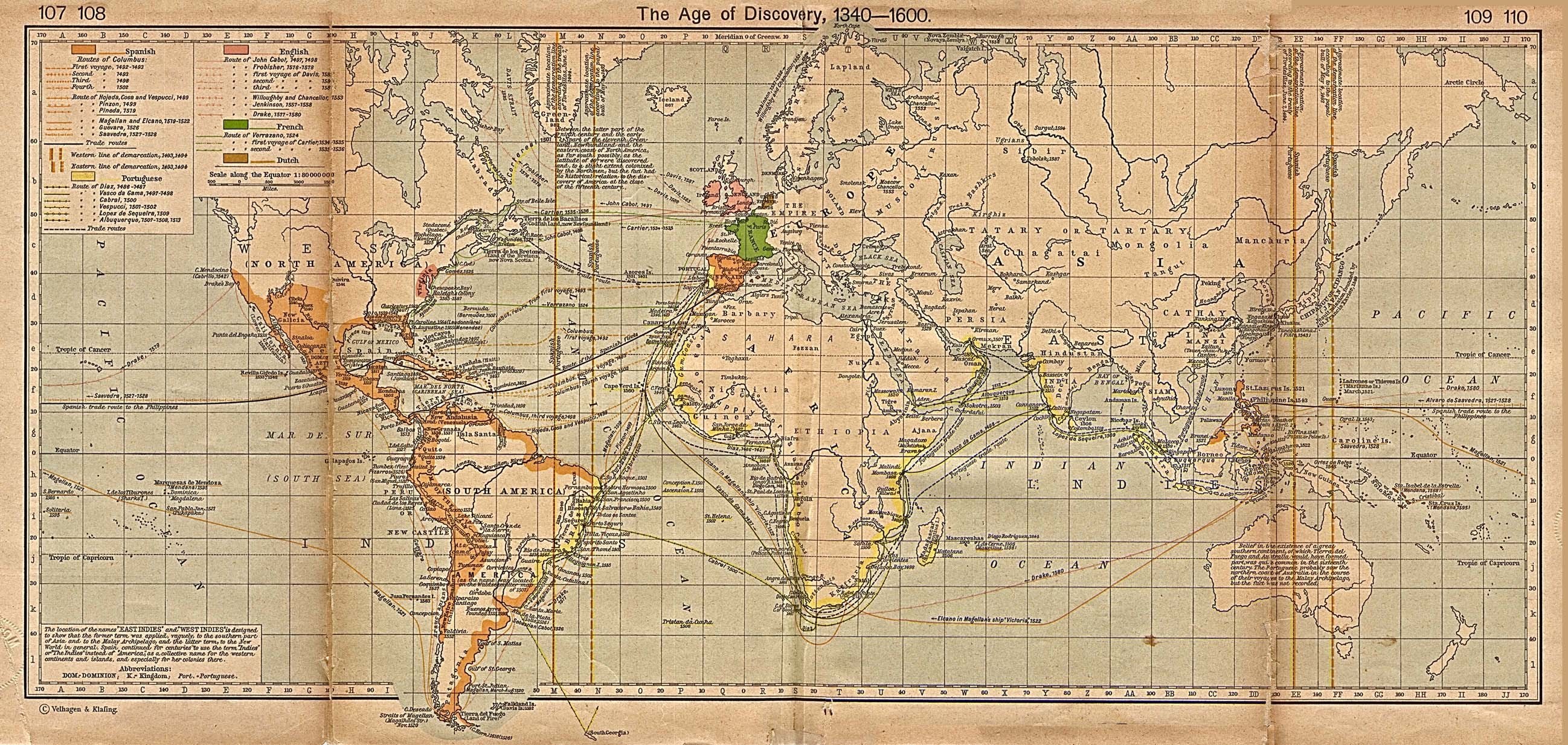 Age of Discovery map
