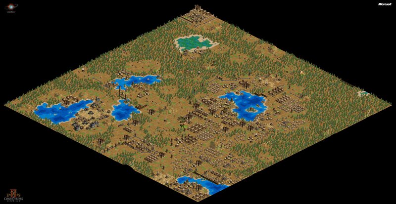 Age of Empires II map