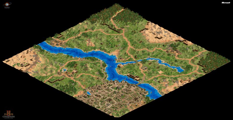 Age of Empires II map