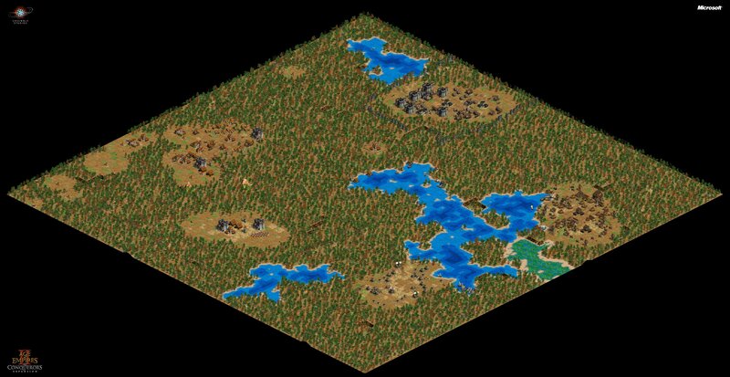 Age of Empires II map