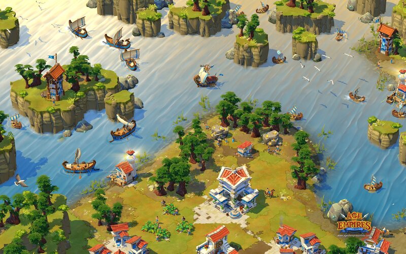 Age of Empires Online gameplay