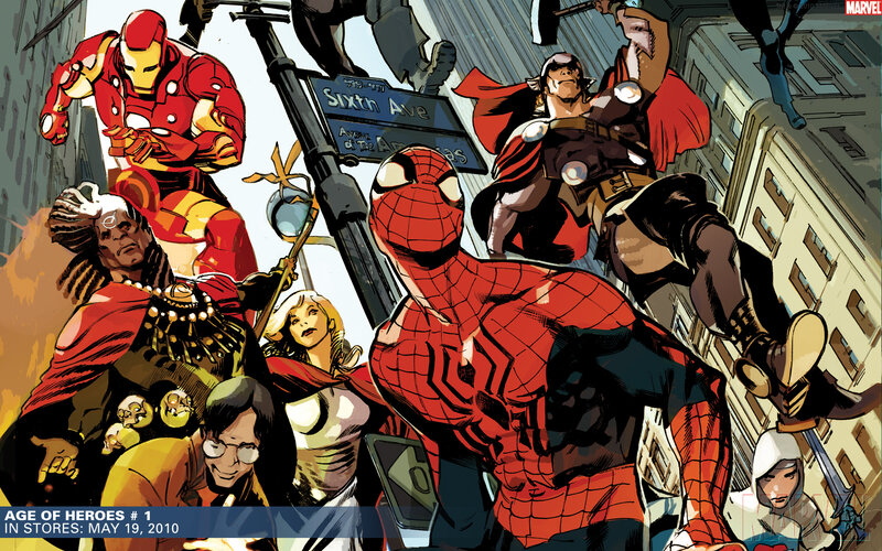 Age of Heroes comic cover