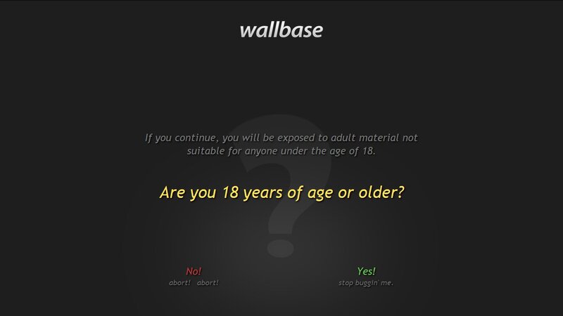 Age Verification Screen — Black