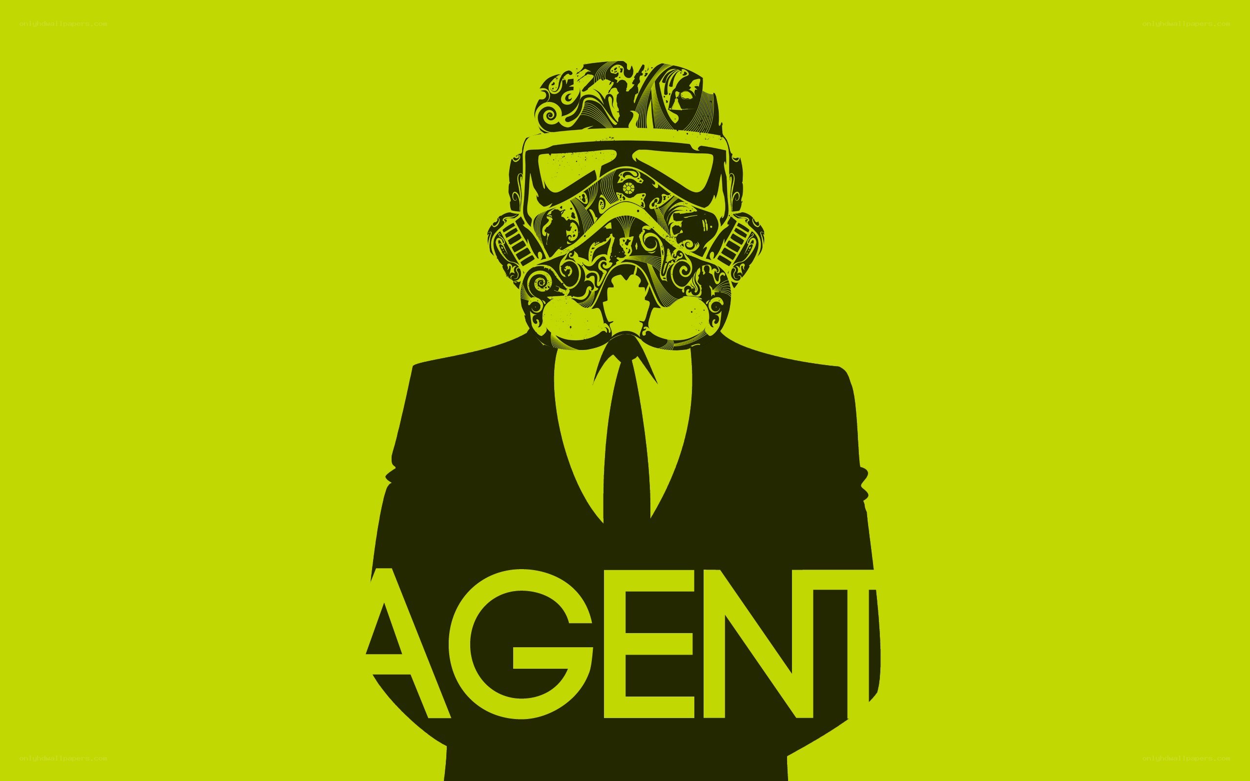 Agent in ornate helmet