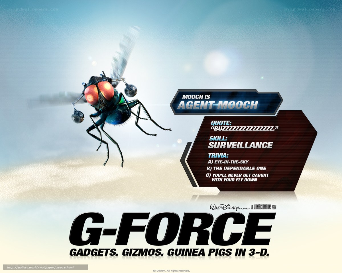 Agent Mooch from G-Force