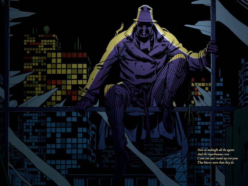 Agent on a rooftop at night