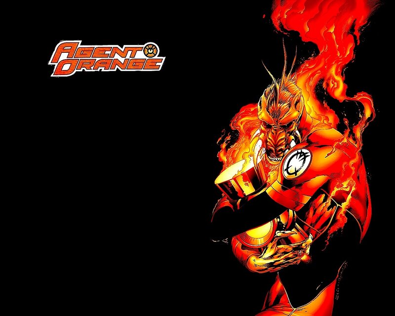 Agent Orange character art