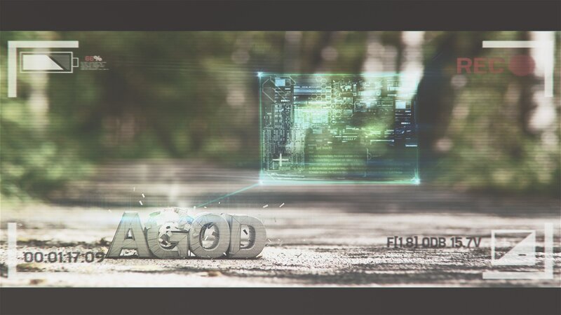 AGOD Text on Ground