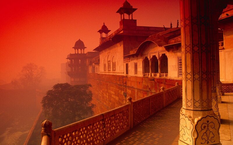 Agra Fort at Sunrise
