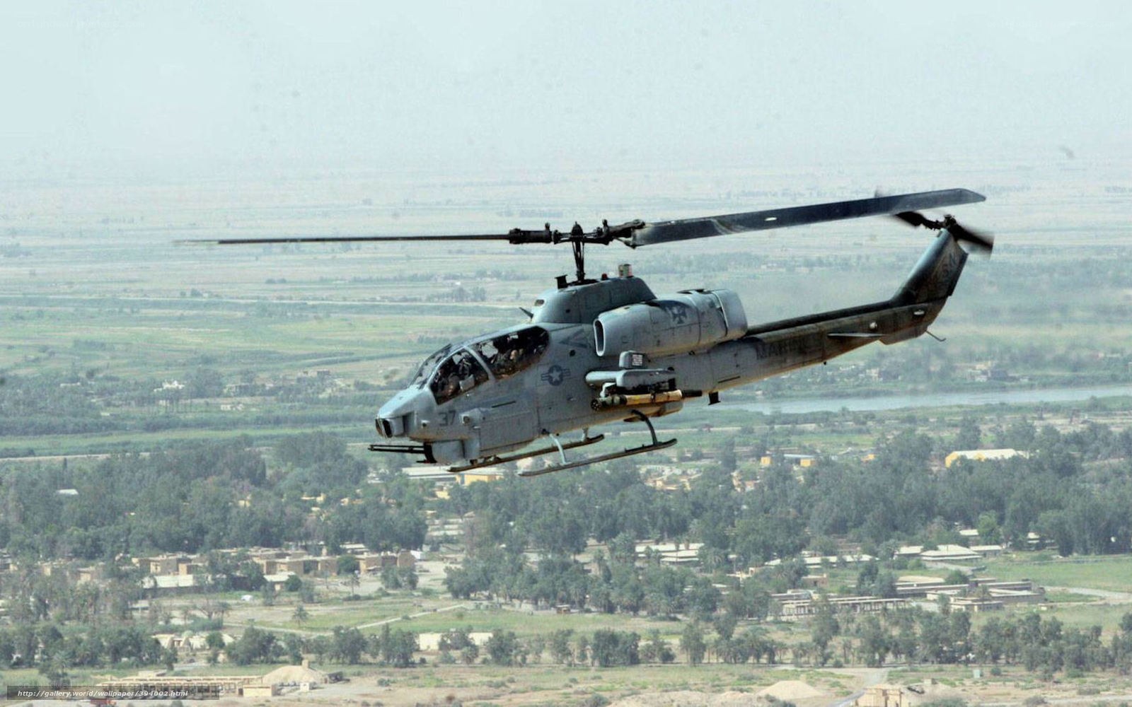 AH-1W Super Cobra in flight