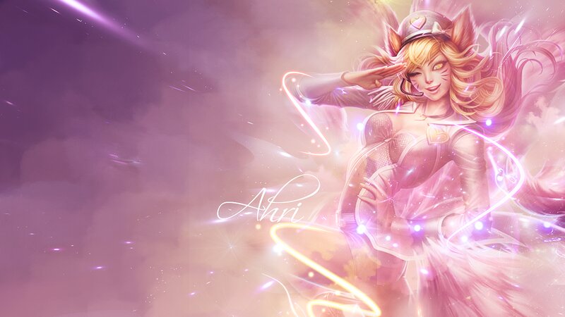 Ahri Character Art