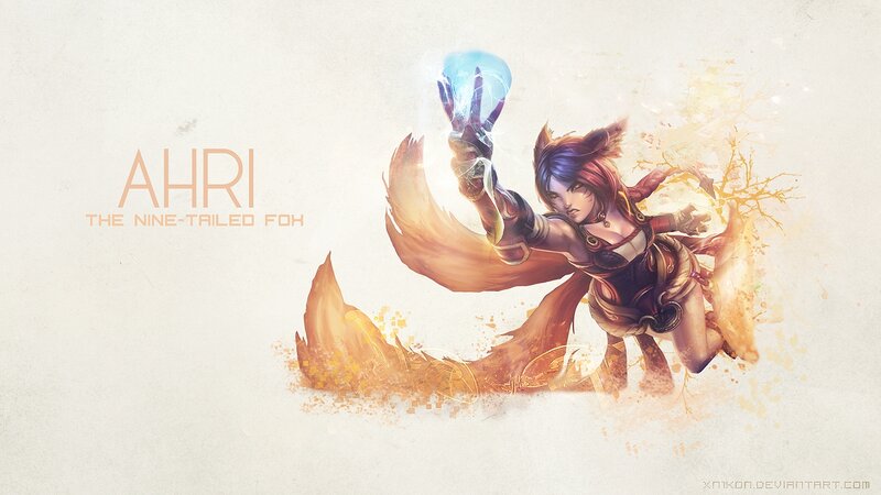 Ahri the Nine-tailed Fox — Orange