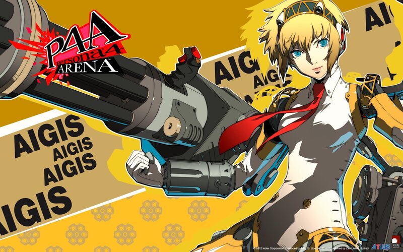 Aigis from Persona 4 Arena