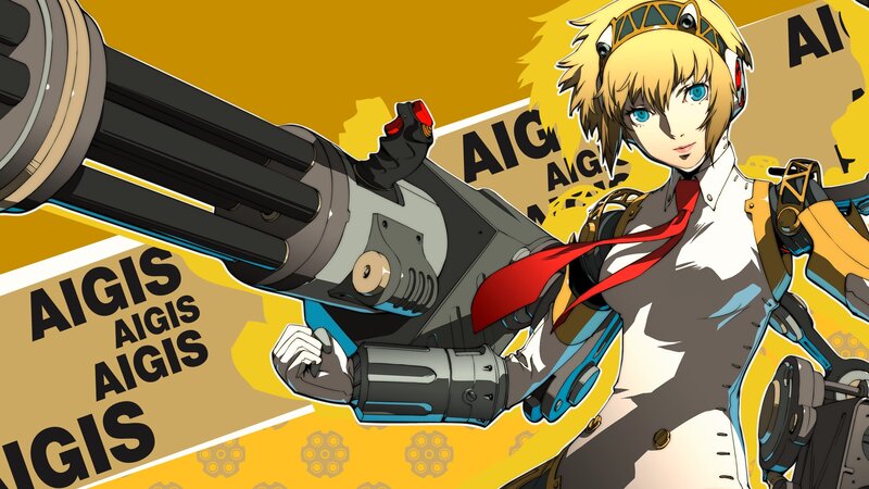 Aigis with a large gun