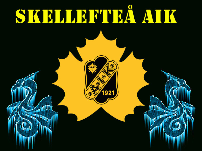 Aik Logo with Dragons