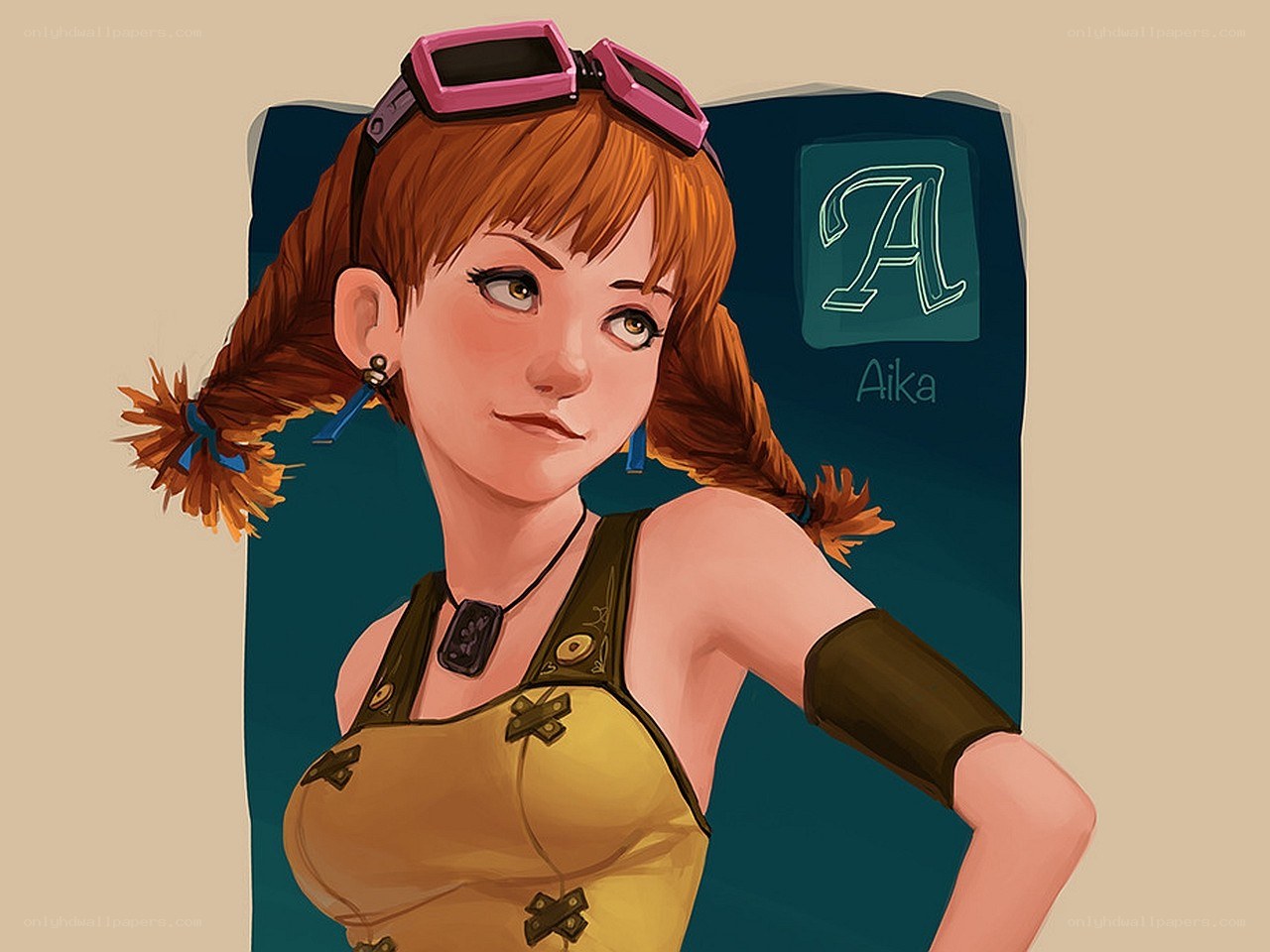 Aika character portrait