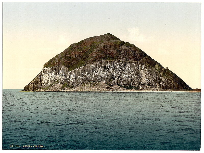 Ailsa Craig island