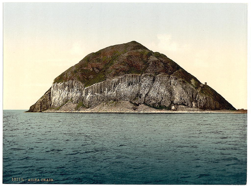 Ailsa Craig island