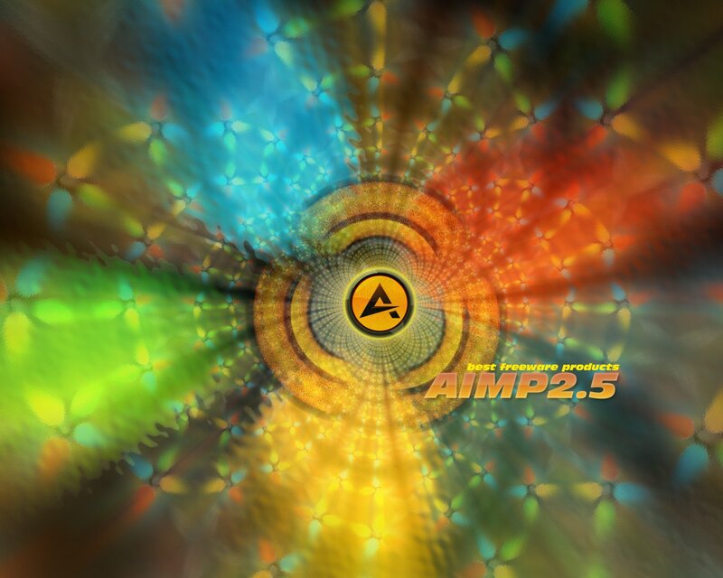 AIMP 2.5 software wallpaper