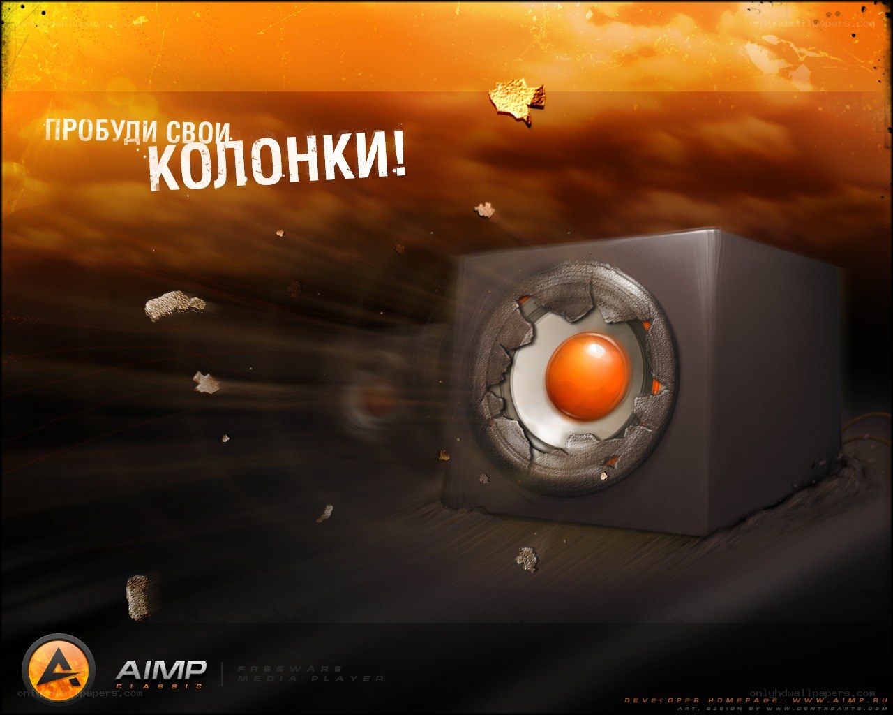 AIMP Classic media player ad