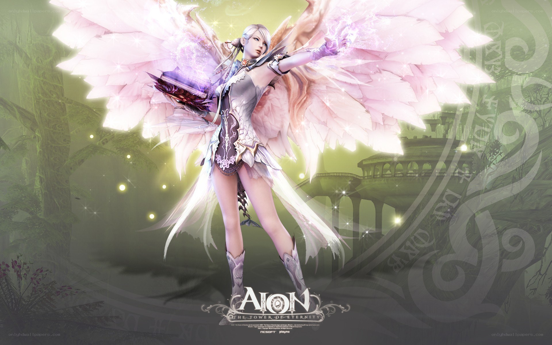 Aion angel character art