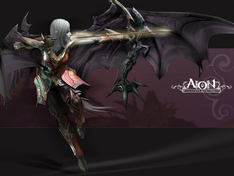 Aion archer in flight