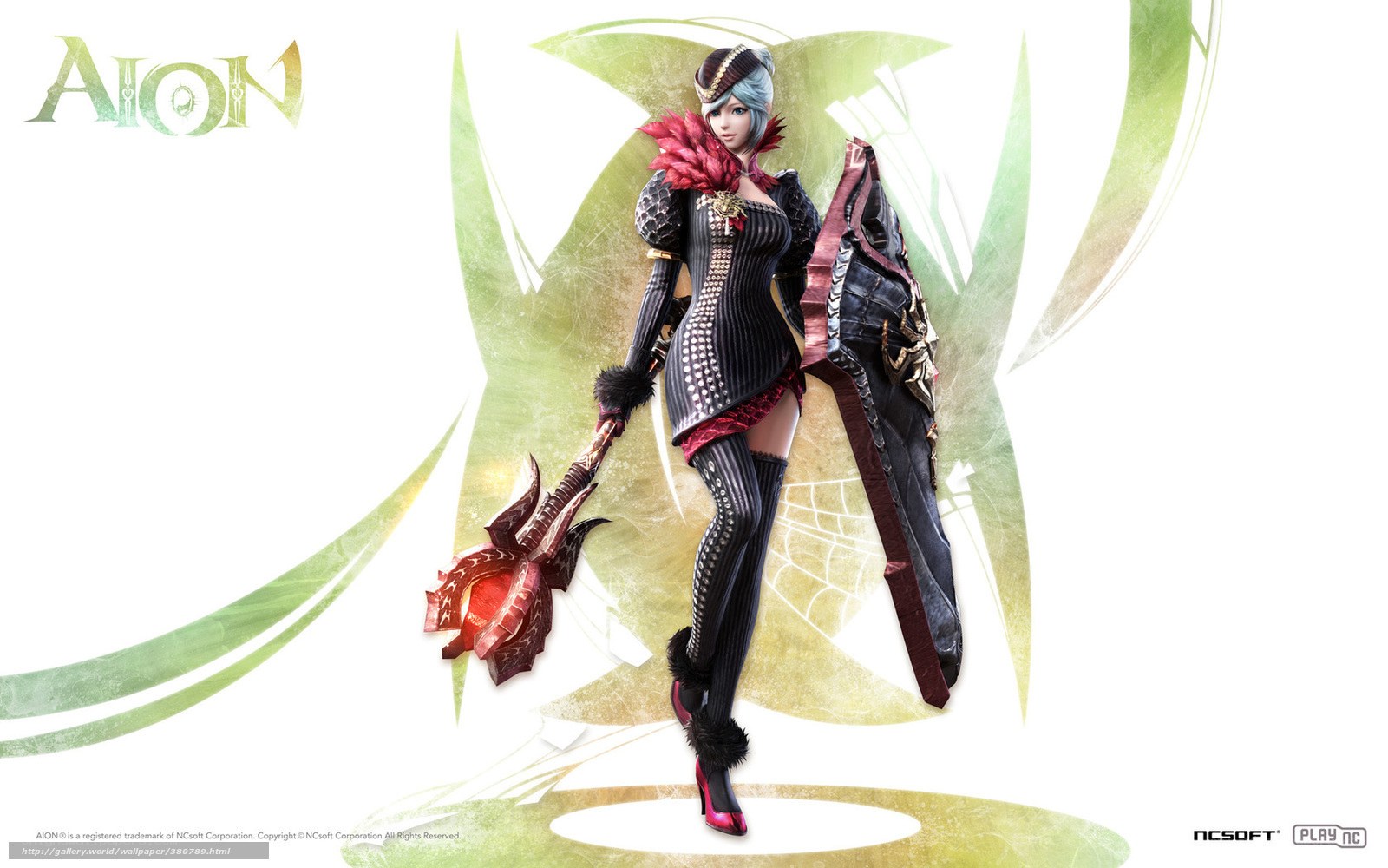 Aion character art wallpaper