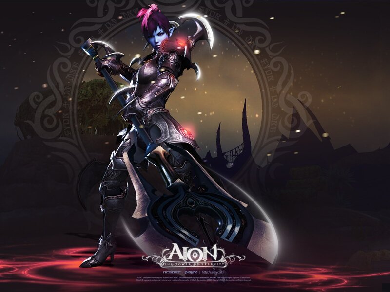 Aion character artwork