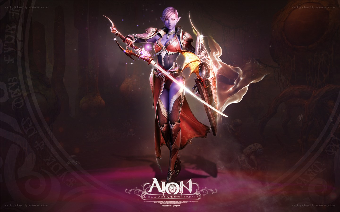 Aion character artwork