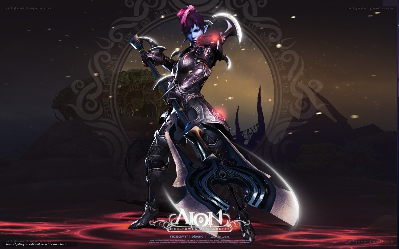 Aion character artwork