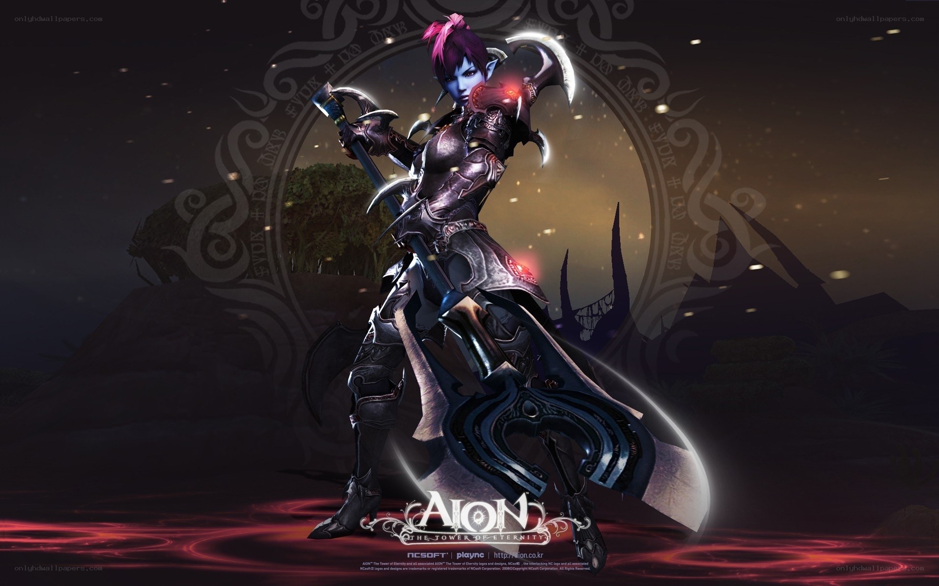 Aion character artwork