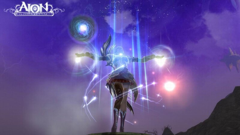 Aion character casting spell